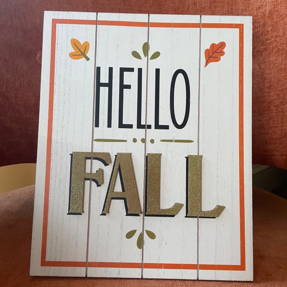 Two Decorative Fall Signs - Picture 5 of 5
